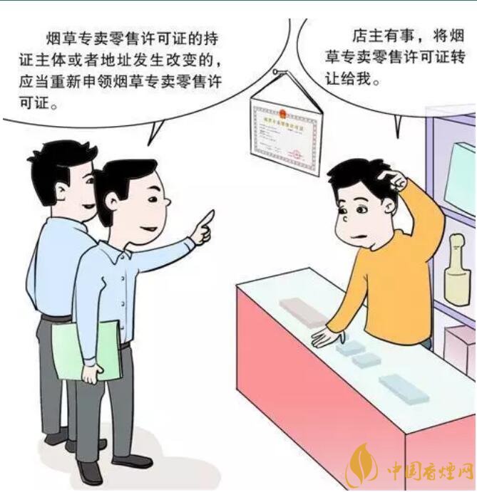 煙草專賣零售許可證可以轉(zhuǎn)讓嗎，不能